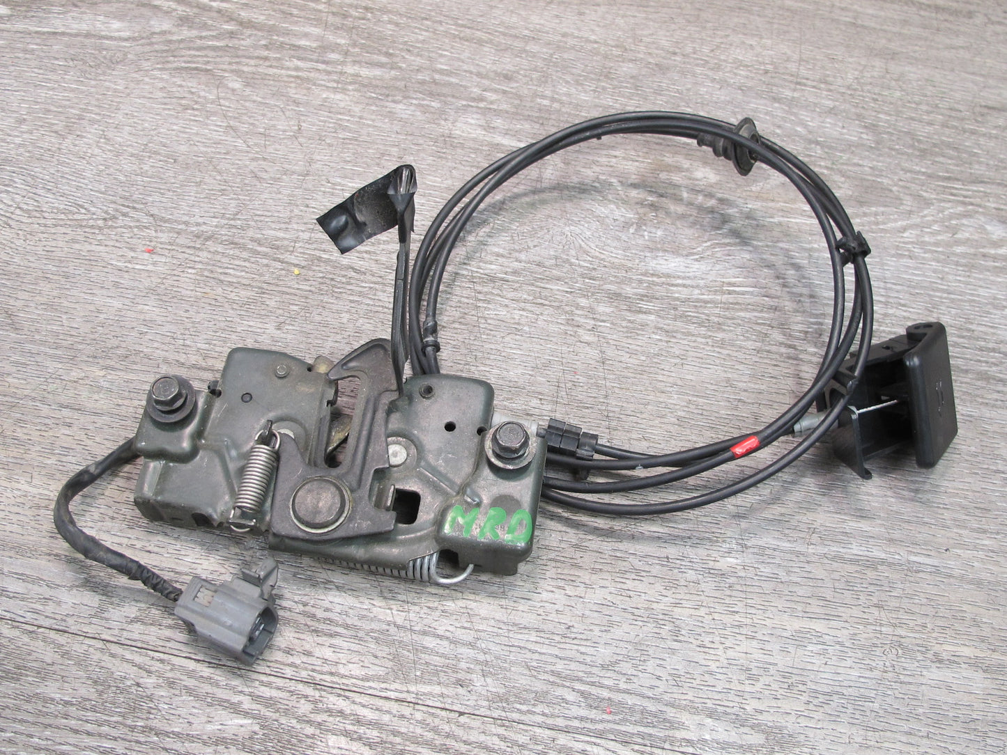 04-08 Mazda RX8 Hood Bonnet Release Latch Lock W/ Handle & Cable OEM