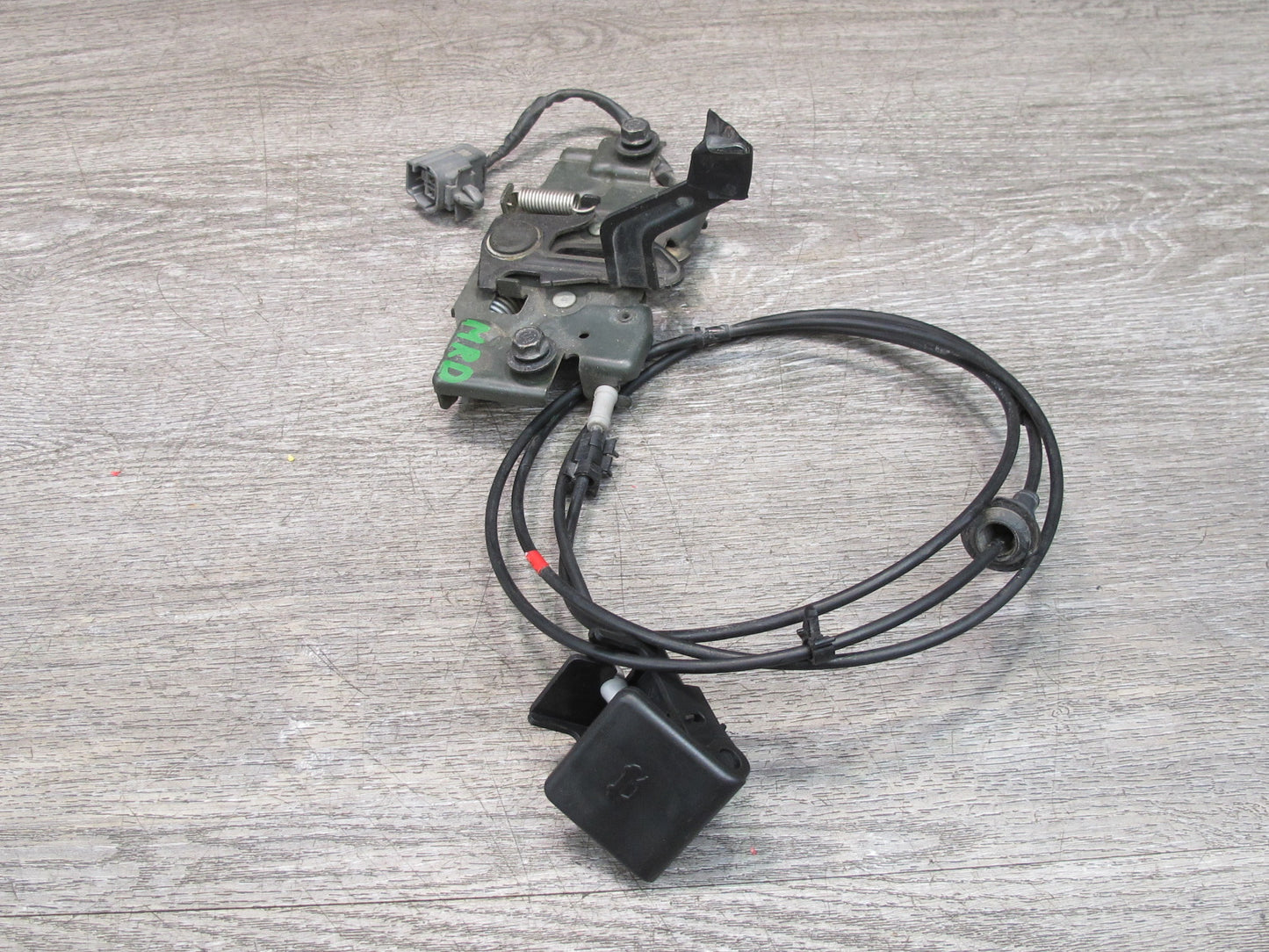 04-08 Mazda RX8 Hood Bonnet Release Latch Lock W/ Handle & Cable OEM