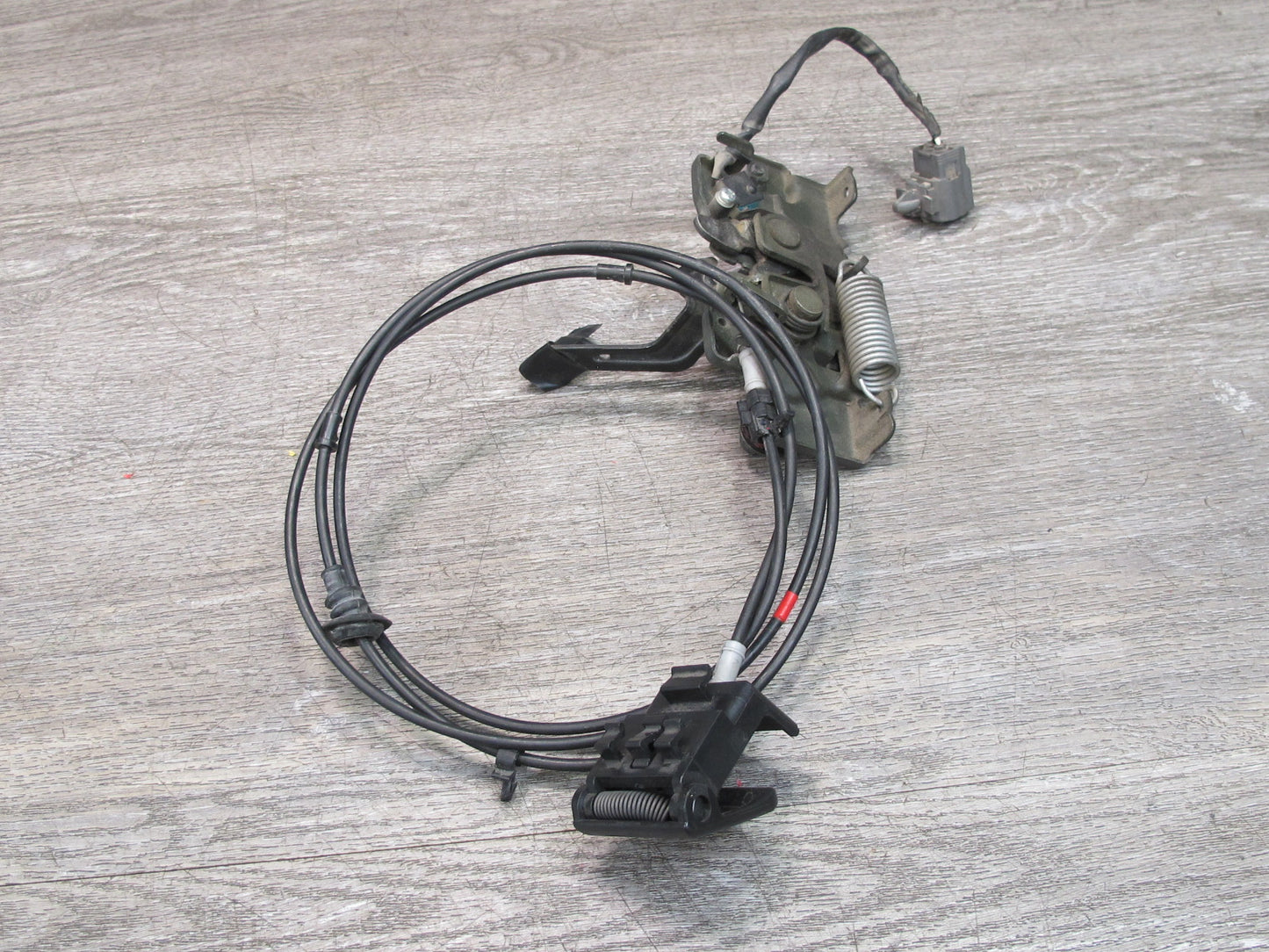 04-08 Mazda RX8 Hood Bonnet Release Latch Lock W/ Handle & Cable OEM