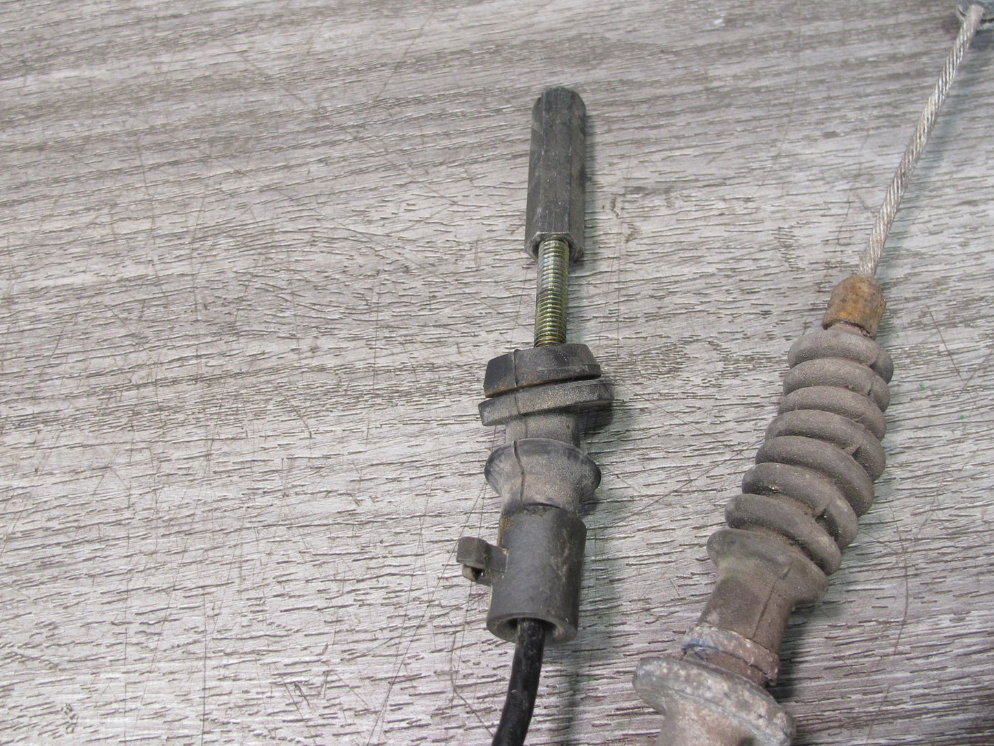 86-91 Mazda RX7 FC3S Rear Emergency Parking Brake Cable Set OEM