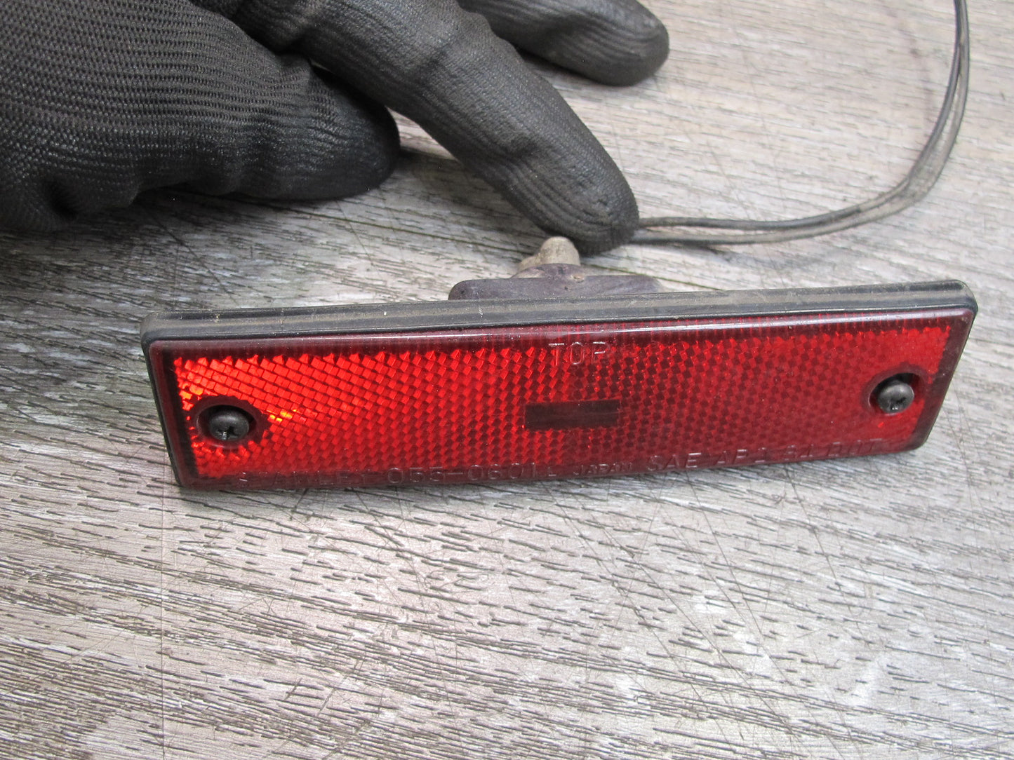 86-91 Mazda RX7 FC3S Set of 2 Rear Left & Right Side Marker Light OEM