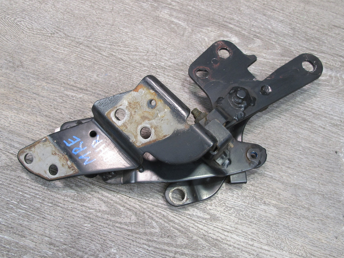 88-91 Mazda RX7 Convertible Set of 2 Soft TOP Roof Hinge w Brackets OEM