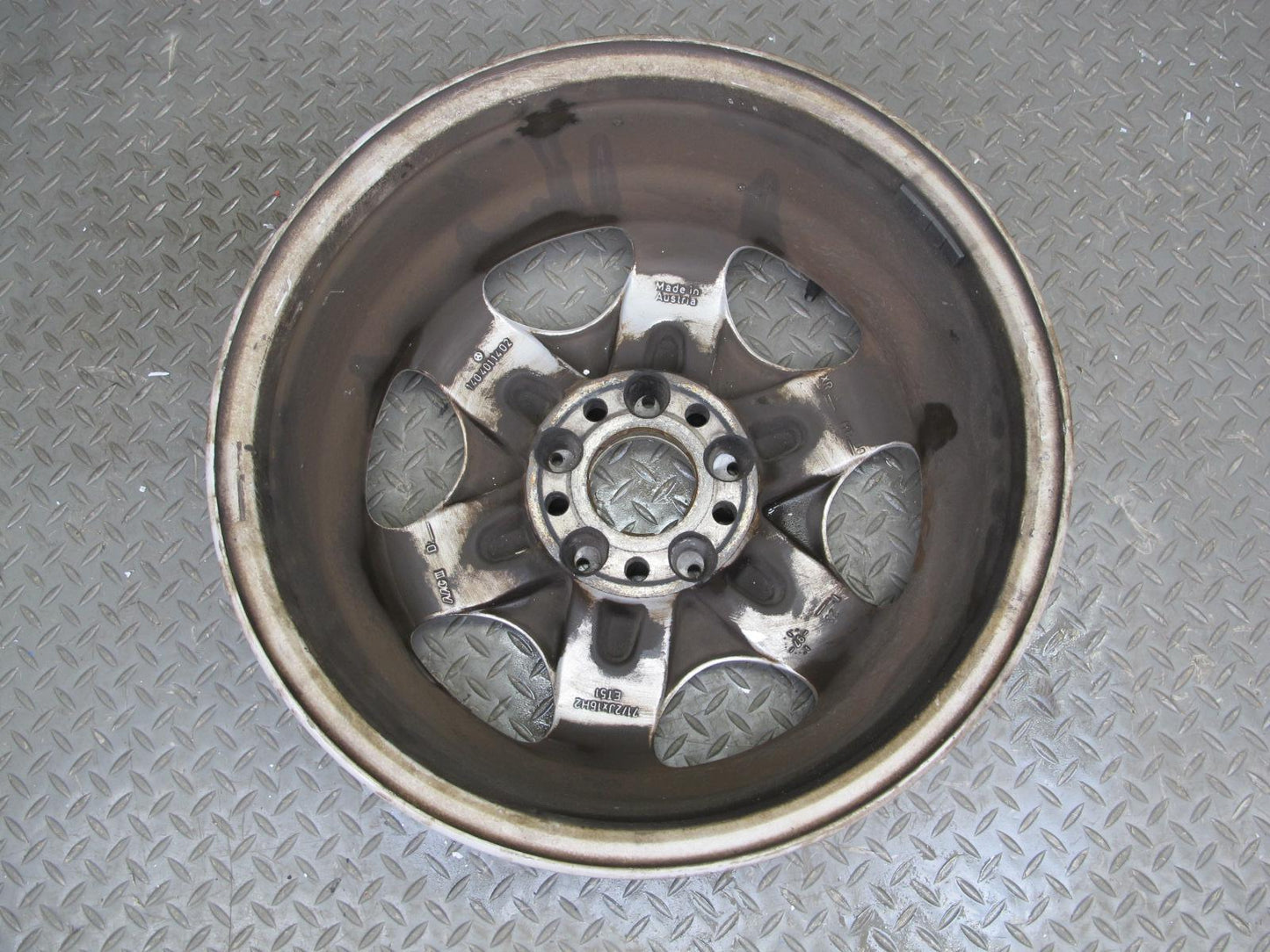 94-99 Mercedes W140 Factory 16" R16 Alloy Wheel Rim 16x7.5J ET51 1404011402 OEM