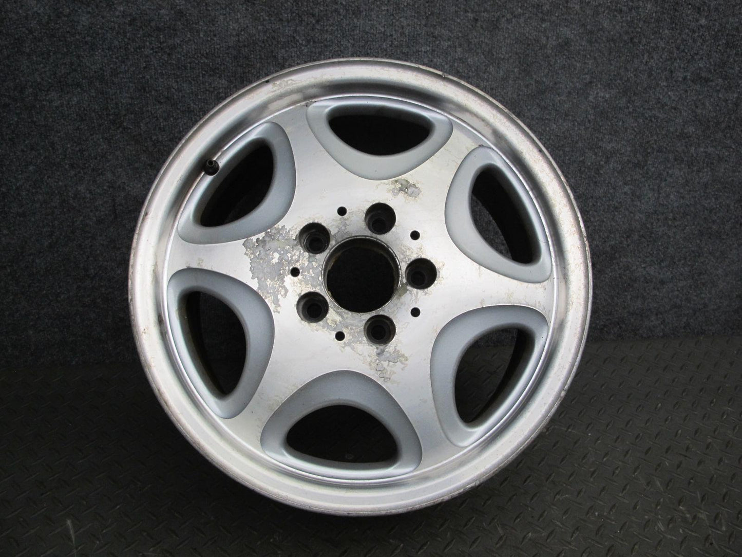 96-99 Mercedes W140 Set of 4 16" R16 Alloy Wheel Rim 16x7.5J ET51 1404011402 OEM