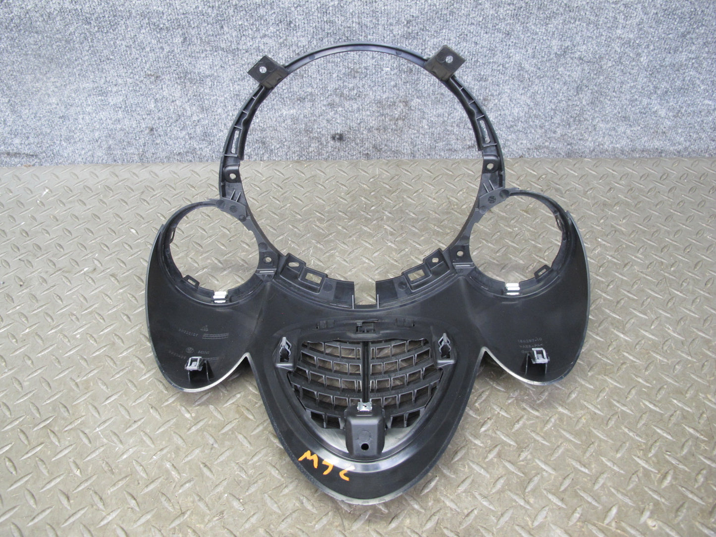 11-16 Mini Cooper R60 R61 Countryman Dash Center Cluster Center Ring Trim Cover