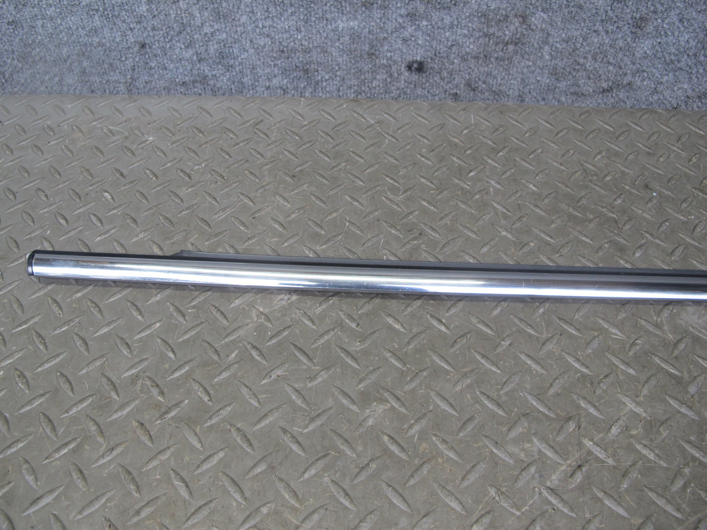 11-16 Mini Cooper R60 Set of 2 Front Door Chrome Channel Trim Molding Cover OEM