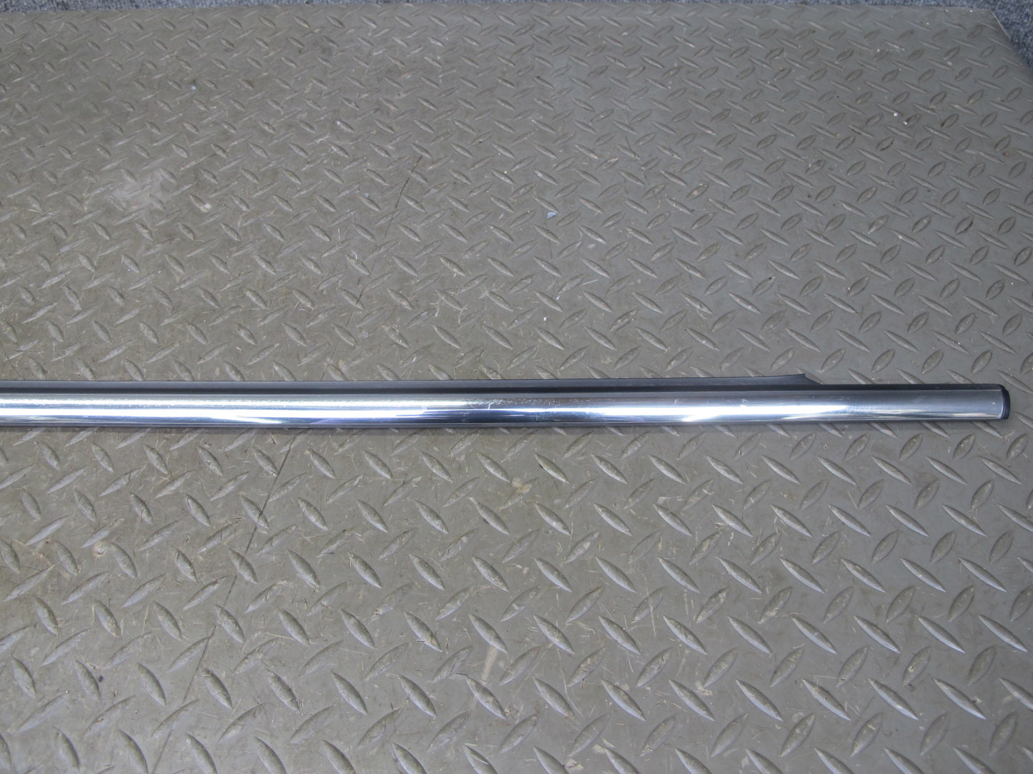 11-16 Mini Cooper R60 Set of 2 Front Door Chrome Channel Trim Molding Cover OEM