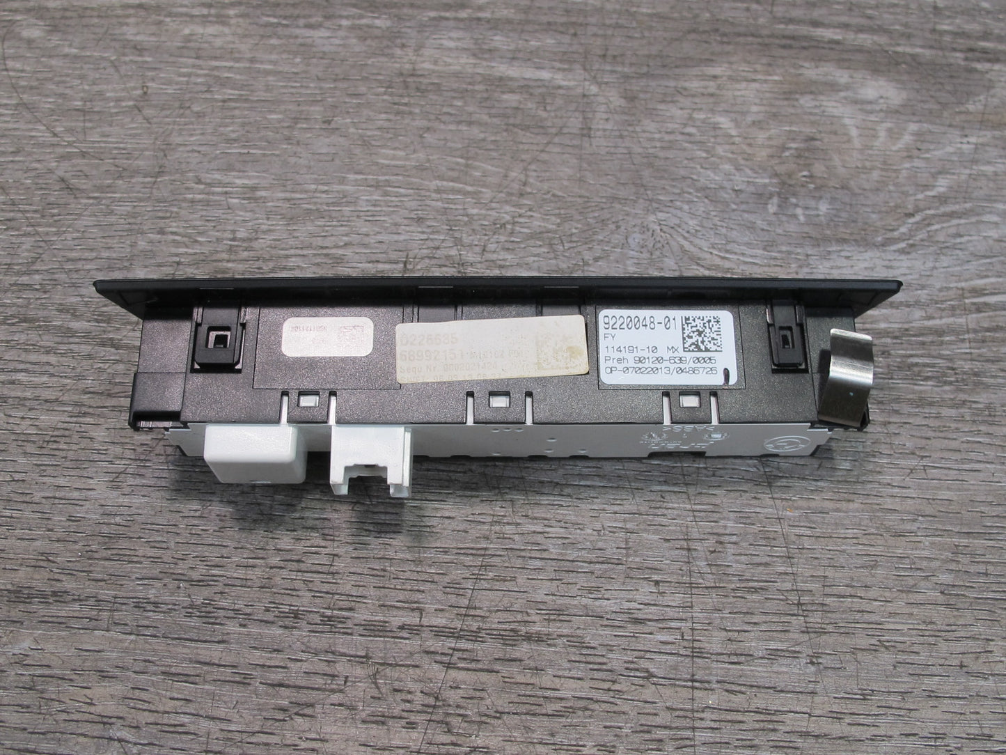 11-16 BMW F10 5-SERIES Head UP HUD Display Lane Assist Button Switch 9220048 OEM