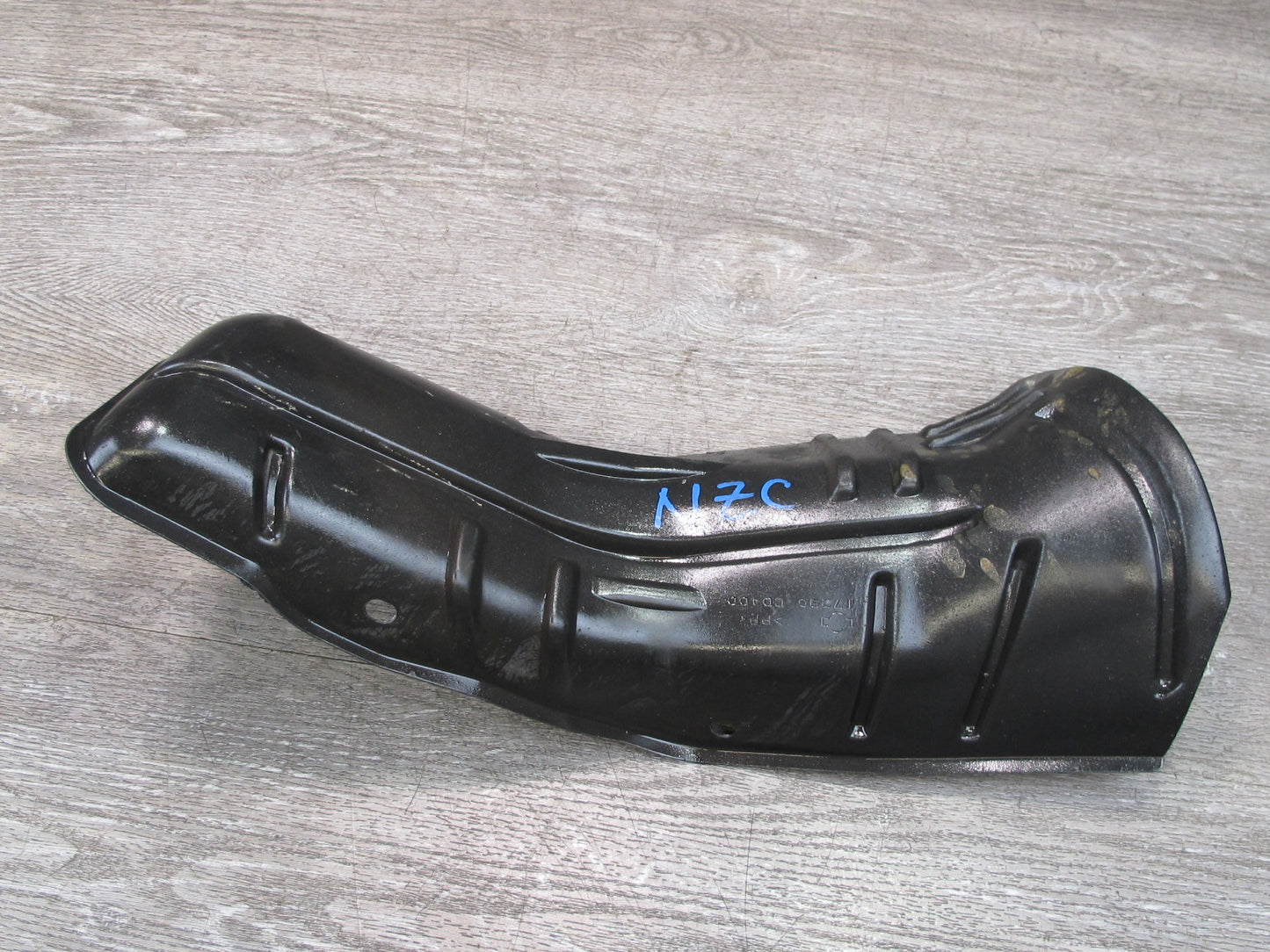 04-06 Nissan 350Z Convertible VQ35DE Fuel Filler Neck w Shield & Hose Set OEM