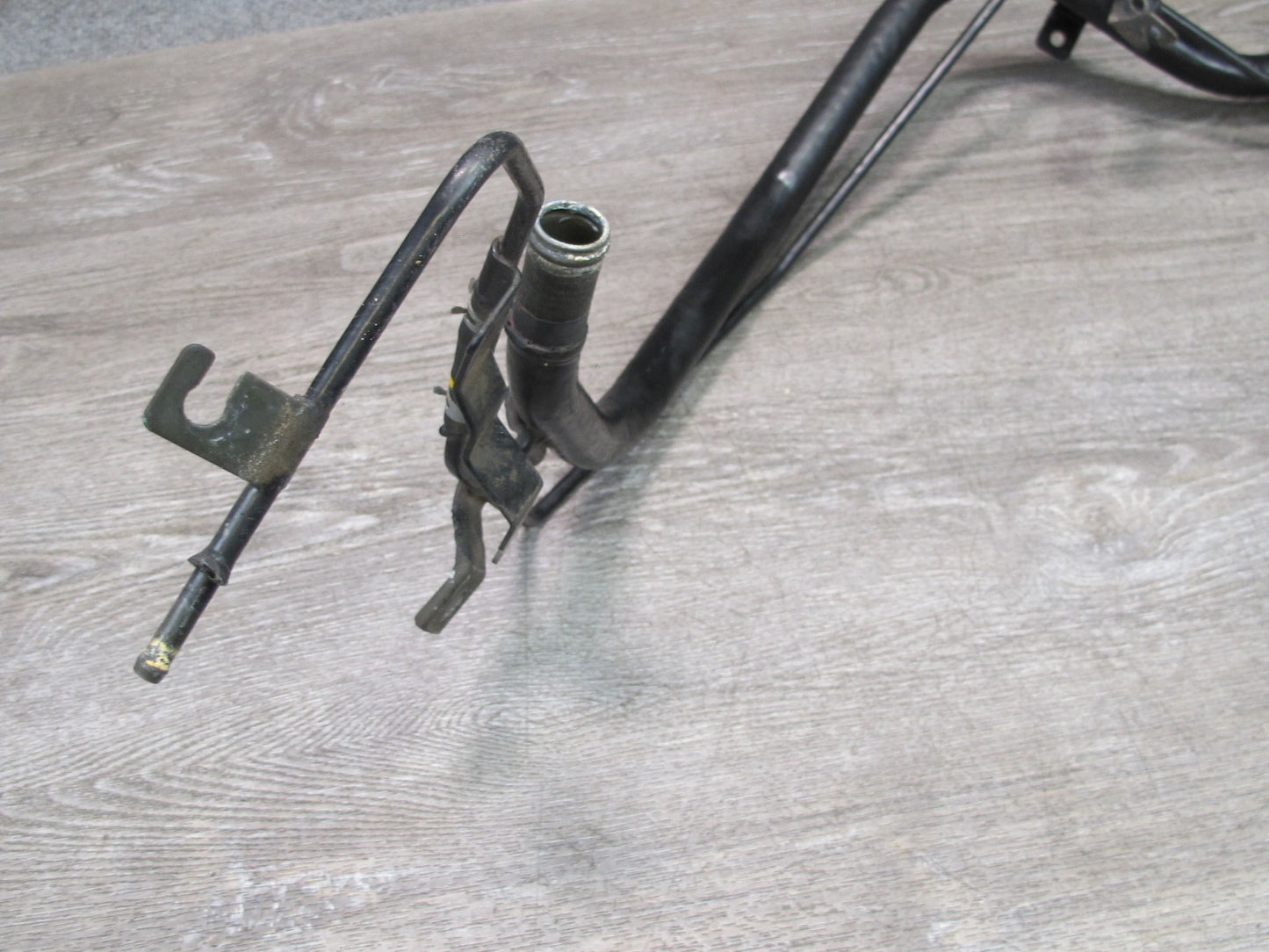 04-06 Nissan 350Z Convertible VQ35DE Fuel Filler Neck w Shield & Hose Set OEM