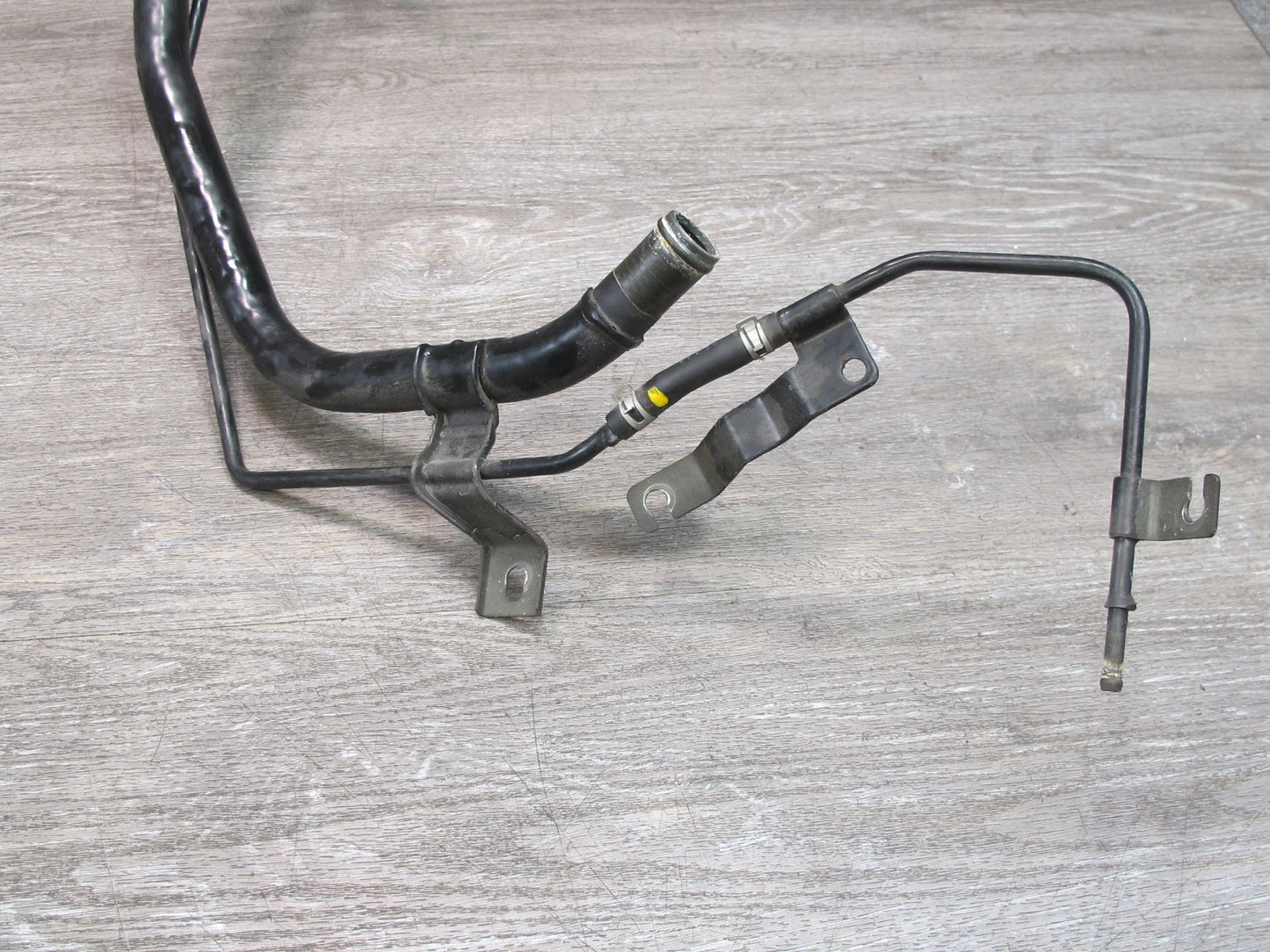 04-06 Nissan 350Z Convertible VQ35DE Fuel Filler Neck w Shield & Hose Set OEM