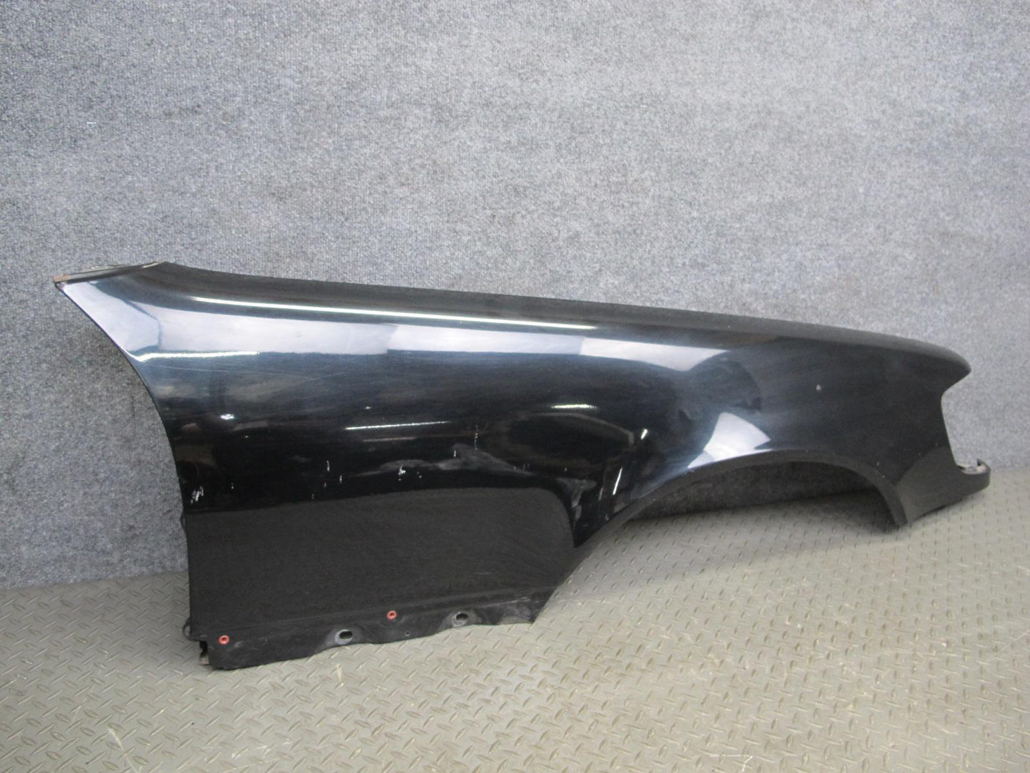94-99 Mercedes W140 S500 Sedan Front Right Fender Shell Cover Panel Black OEM