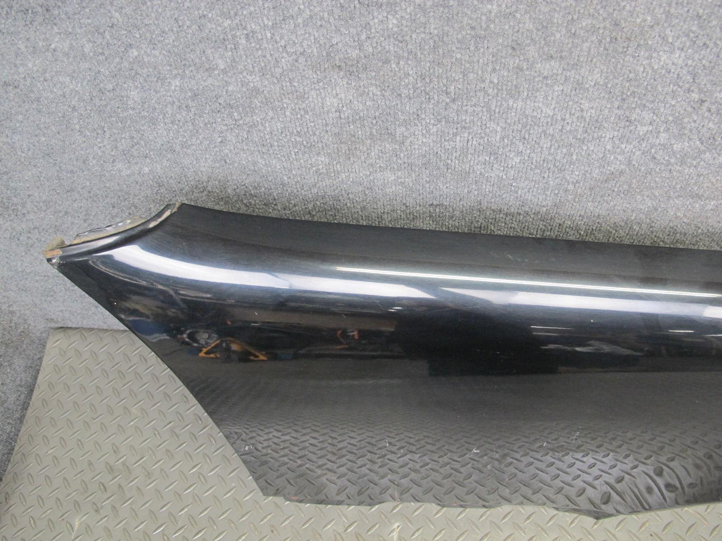 94-99 Mercedes W140 S500 Sedan Front Right Fender Shell Cover Panel Black OEM