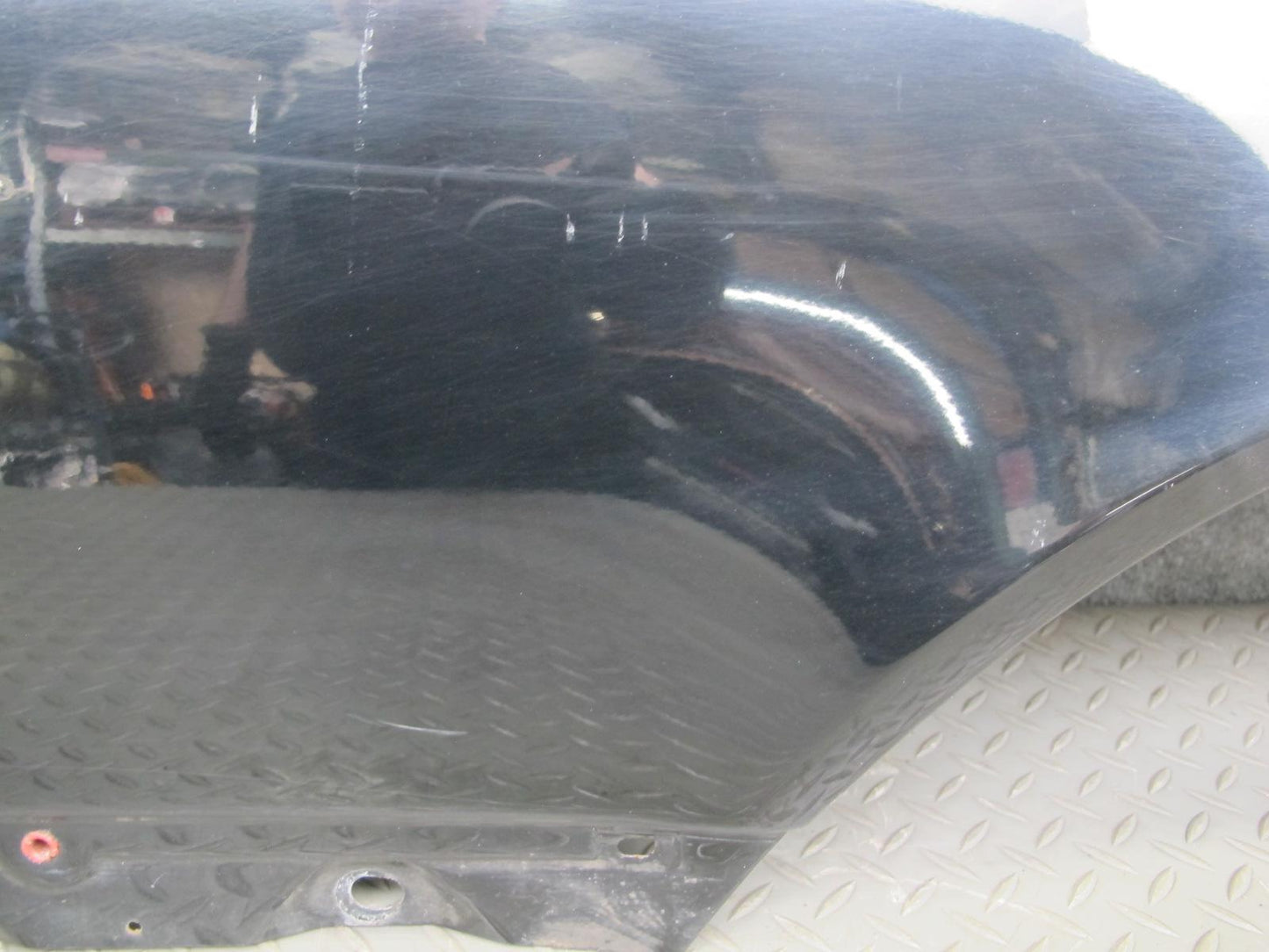 94-99 Mercedes W140 S500 Sedan Front Right Fender Shell Cover Panel Black OEM