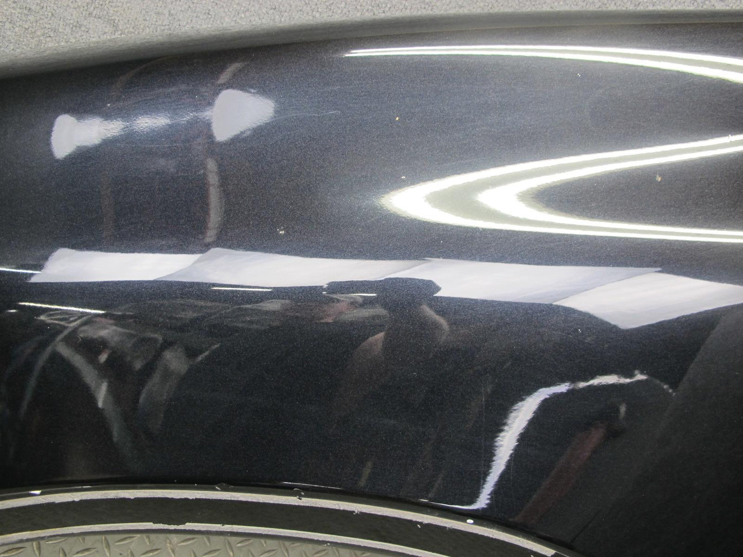 2008-2010 Porsche Cayenne 957 Front Left Side Fender Shell Panel Cover Black