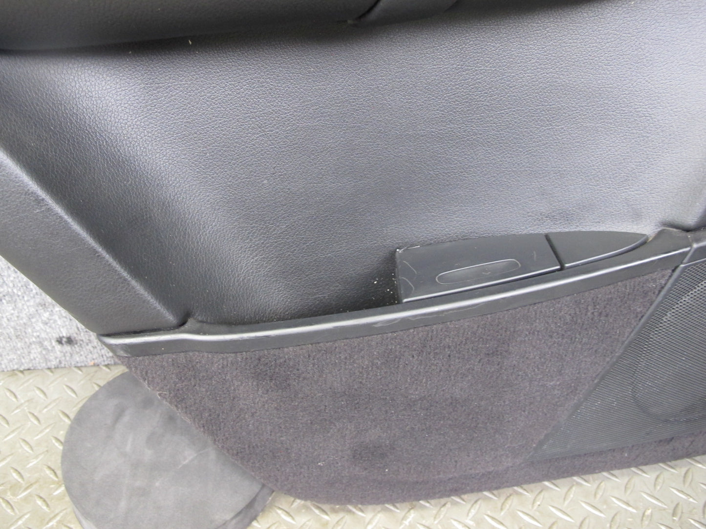 2009-2010 Porsche Cayenne 957 Rear Right & Left Side Door Panel Cover Black Set