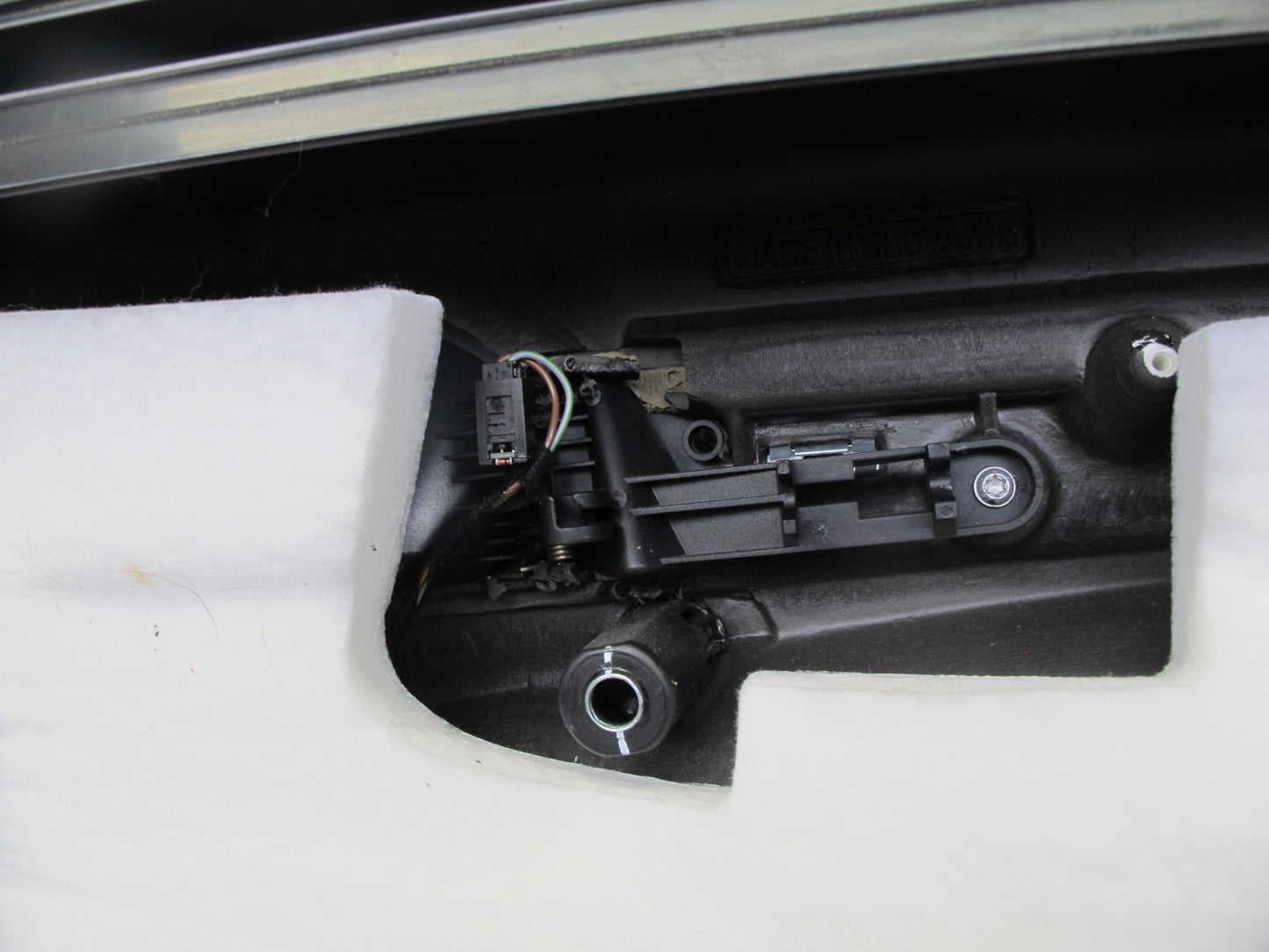2009-2010 Porsche Cayenne 957 Rear Right & Left Side Door Panel Cover Black Set