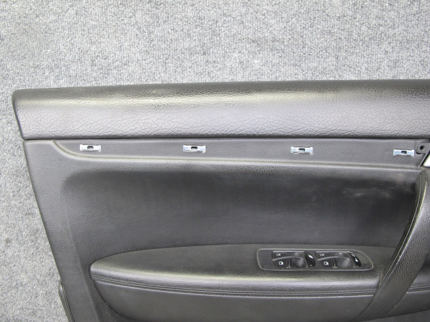 2009-2010 Porsche Cayenne 957 Front Right & Left Side Door Panel Cover Black Set