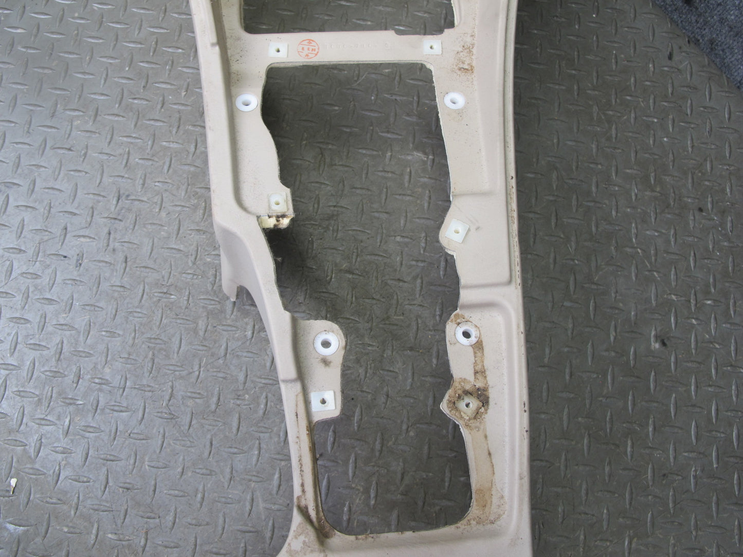 95-00 Lexus SC300 SC400 UZZ30L Center Console Trim Cover Panel Ivory OEM