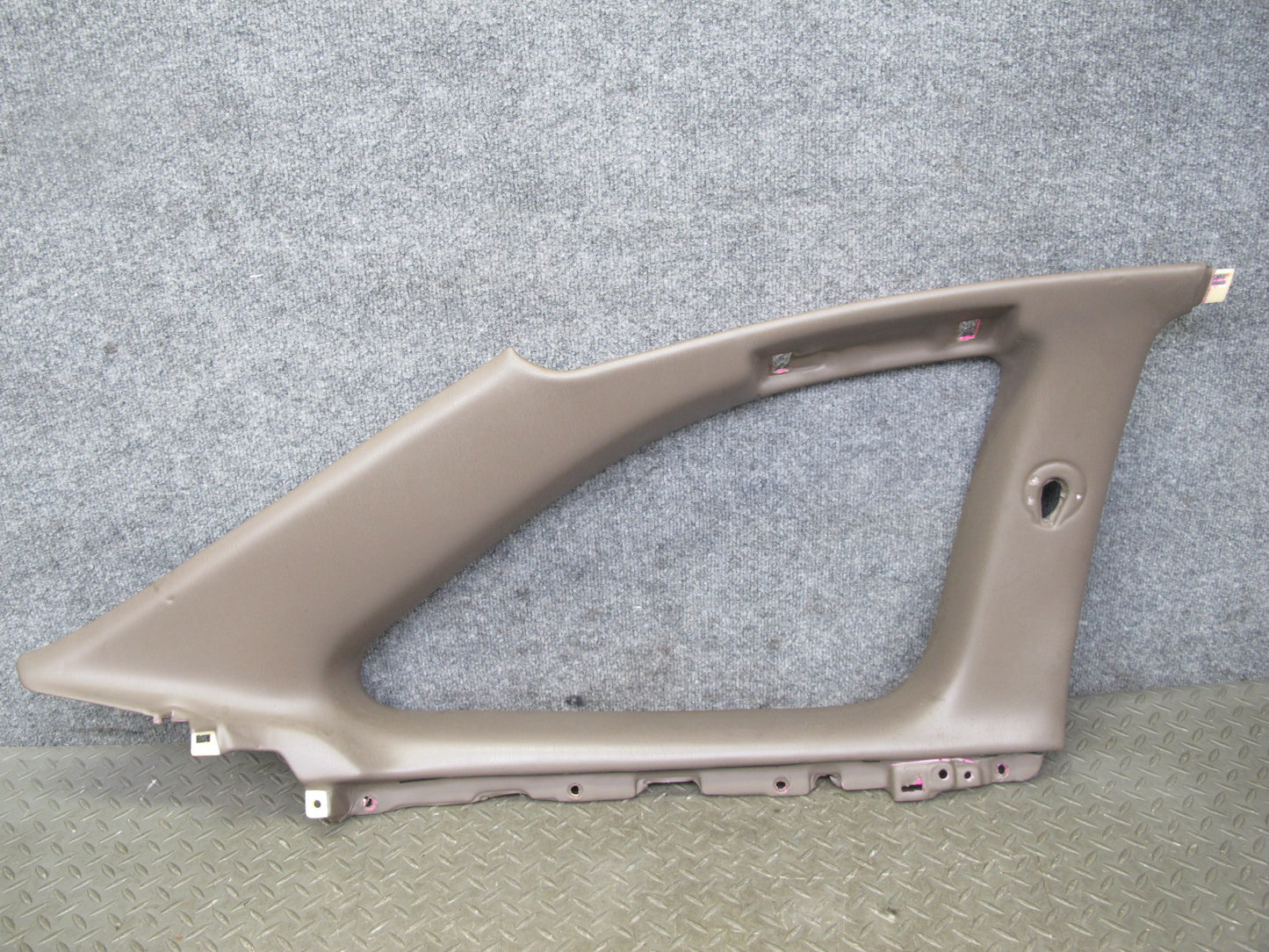 92-00 Lexus SC300 SC400 UZZ30 Set of 2 Rear Quarter Window Trim Panel Brown OEM
