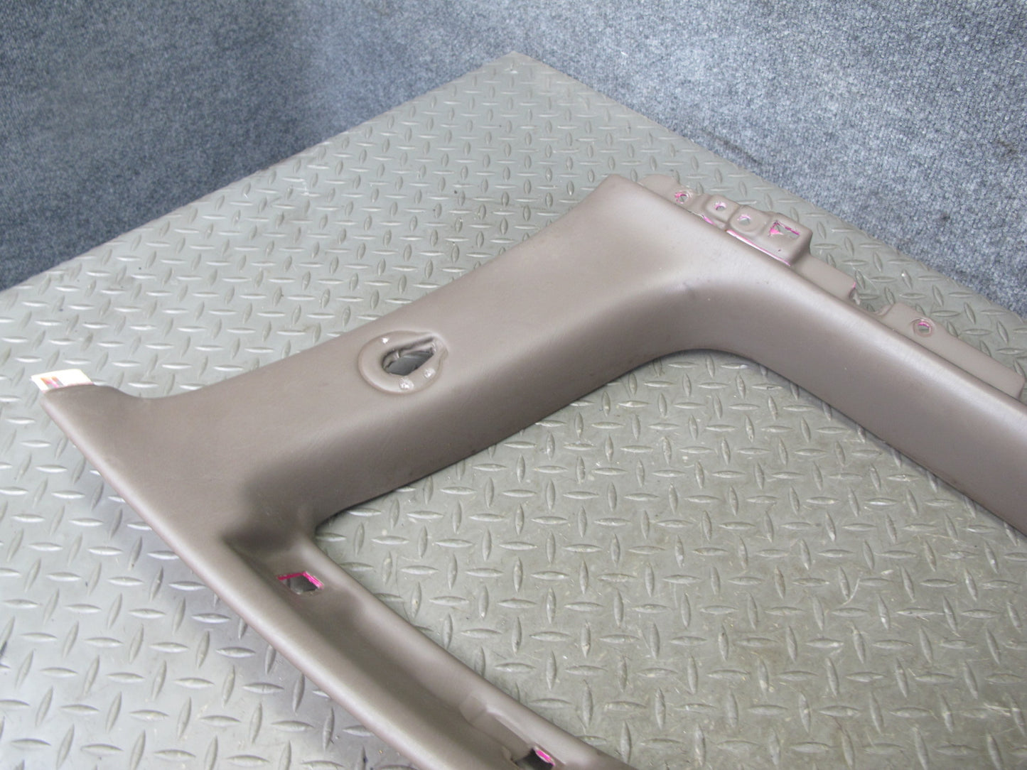 92-00 Lexus SC300 SC400 UZZ30 Set of 2 Rear Quarter Window Trim Panel Brown OEM