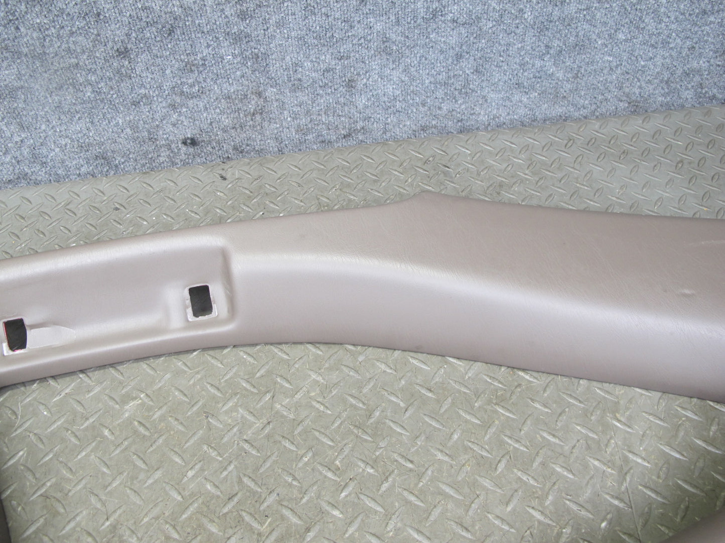 92-00 Lexus SC300 SC400 UZZ30 Set of 2 Rear Quarter Window Trim Panel Brown OEM