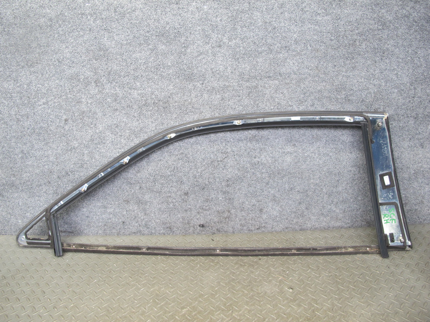 92-00 Lexus SC300 SC400 UZZ30L Right Pass Door Window Frame Trim Molding OEM