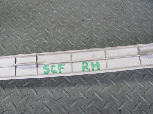 94-00 Lexus SC300 SC400 UZZ30L Door Scuff Step Sill Plate Trim Set Ivory OEM