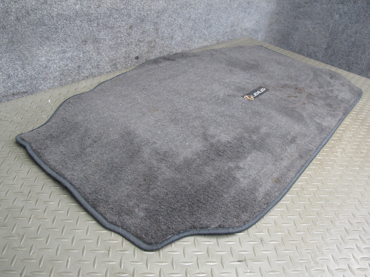 92-00 Lexus SC300 SC400 UZZ30L Rear Trunk Floor MAT Carpet Cover Gray OEM