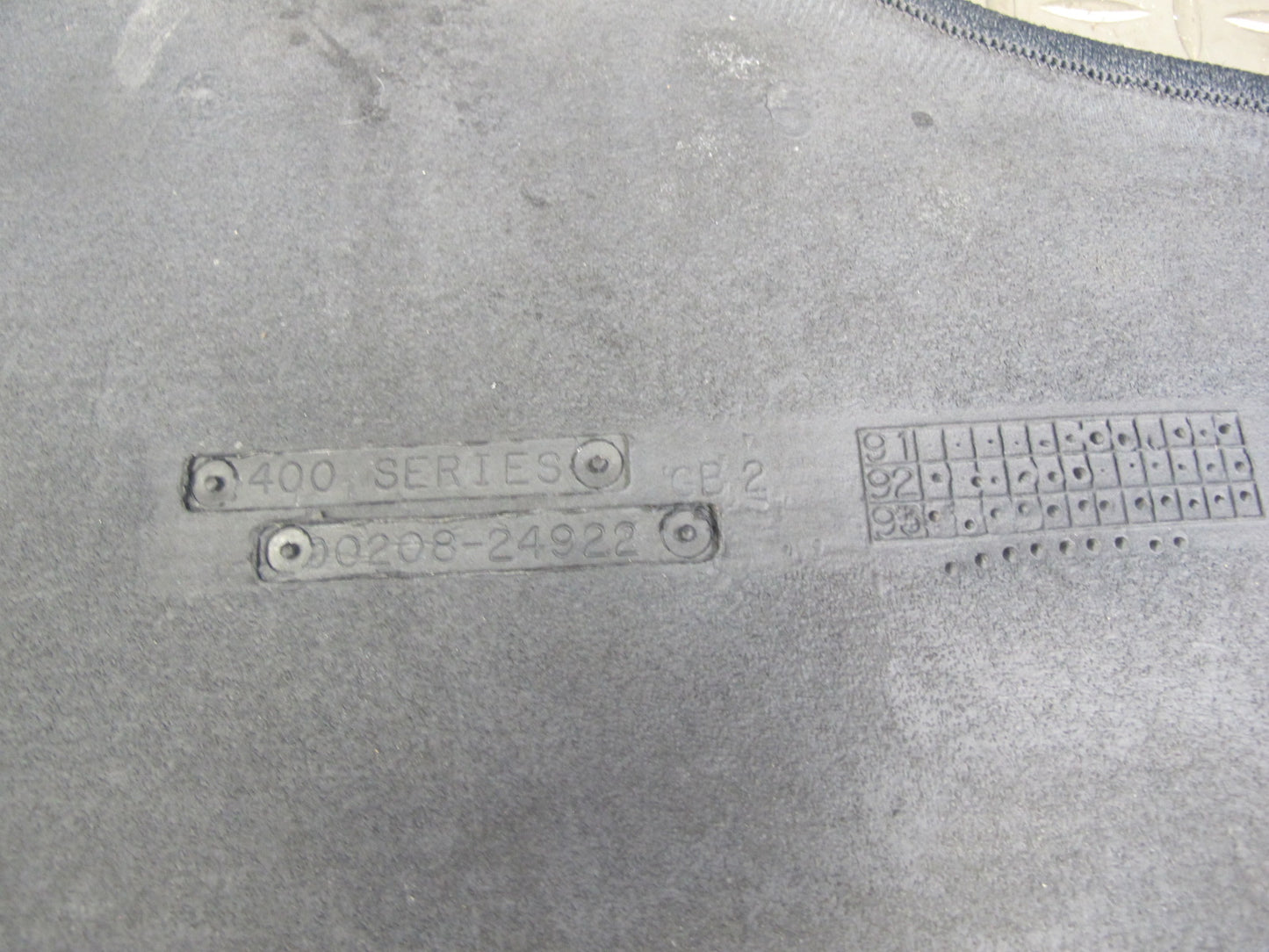 92-00 Lexus SC300 SC400 UZZ30L Rear Trunk Floor MAT Carpet Cover Gray OEM