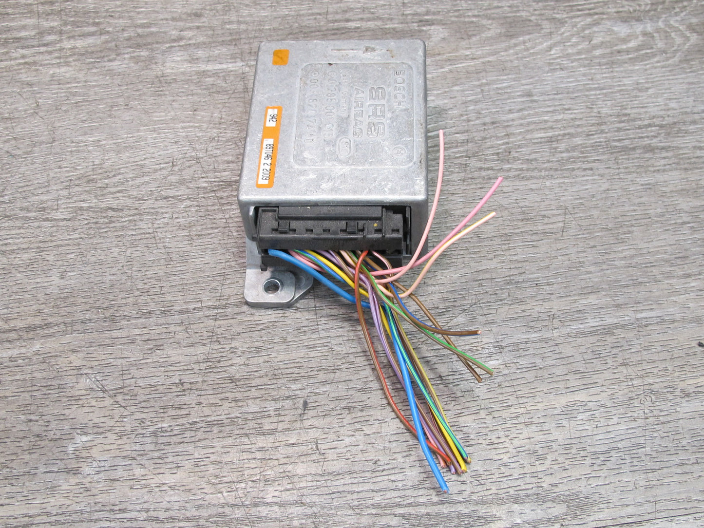 86-91 MERCEDES W126 560SEL 560SEC SRS AIRBAG CONTROL MODULE UNIT 0038207410 OEM
