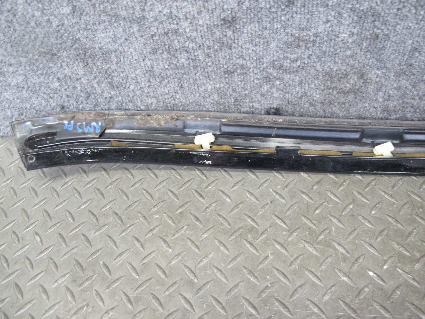 94-99 Mercedes W140 Set of 2 Front Windshield A Pillar Trim Panel Molding OEM