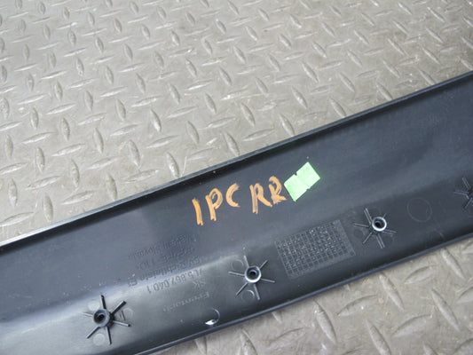 2003-2010 Porsche Cayenne 957 Interior Left Right Trunk Finisher Trim Black Set