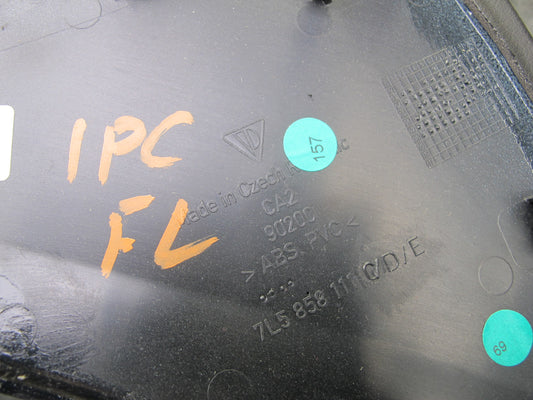 2003-2010 Porsche Cayenne 957 Front Left Right Side Dash Console Trim Panel Set