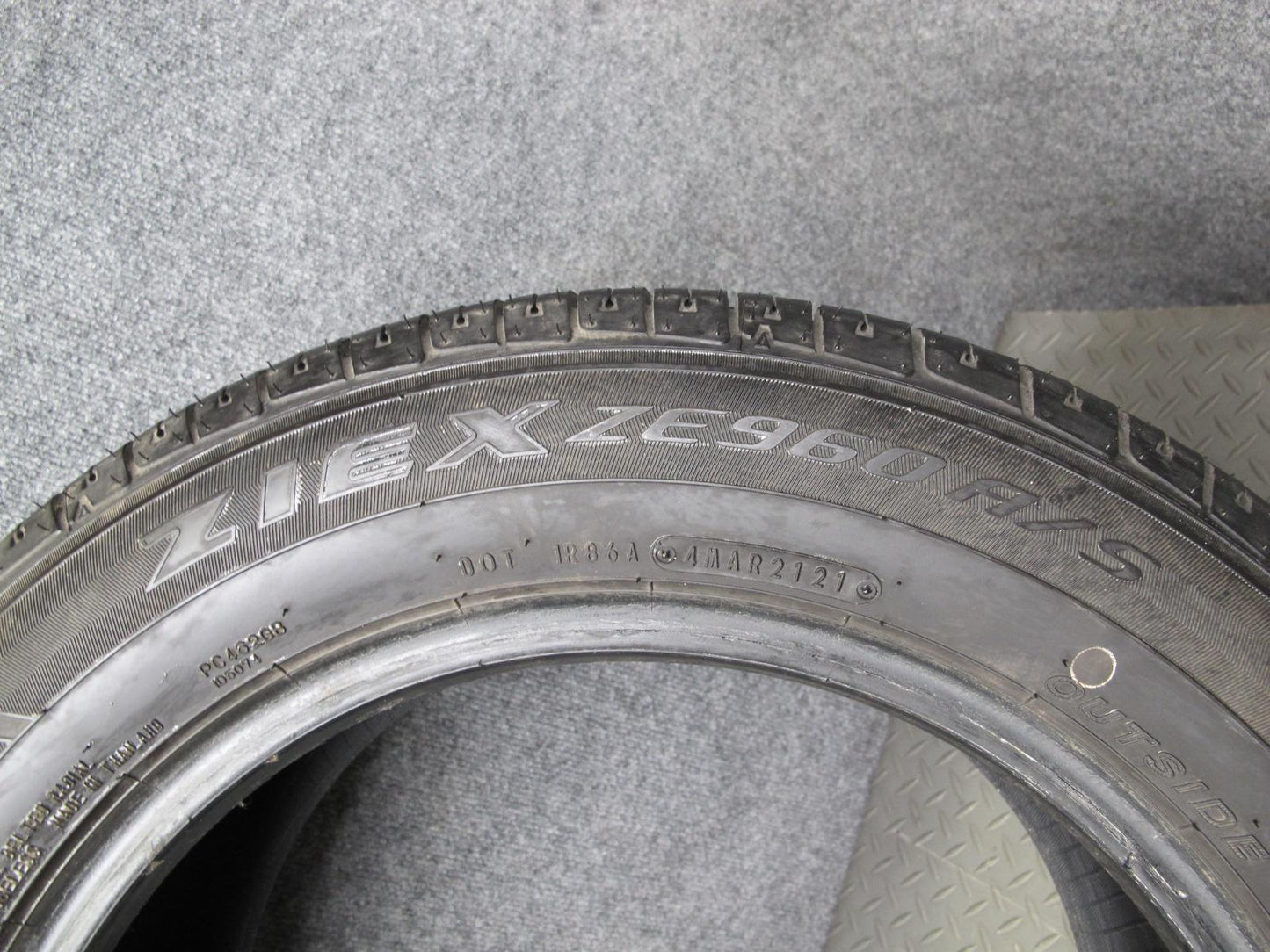 Set of 2 Falken Ziex ZE960 A/S Tire 225/55 R16 95V 2121 9/32 Tread