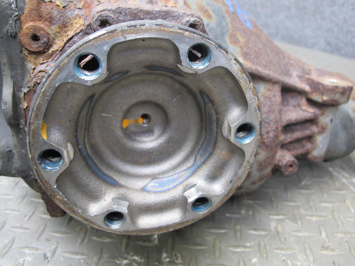 96-99 Mercedes W140 S500 Rear Axle Differential Carrier 2.65 Ratio OEM