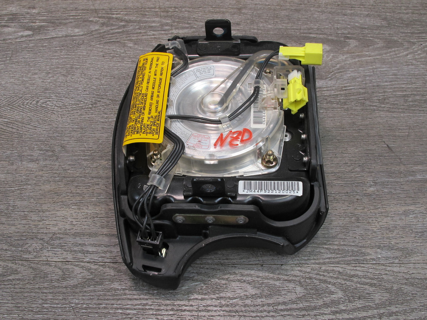 91-93 NISSAN 300ZX Z32 FRONT LEFT DRIVER SIDE STEERING WHEEL SRS AIRBAG OEM