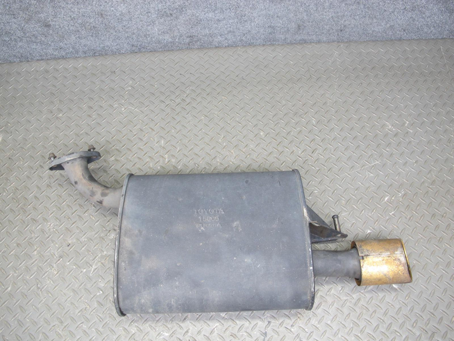 92-98 Lexus UZZ30L SC400 Rear Right Exhaust Muffler OEM