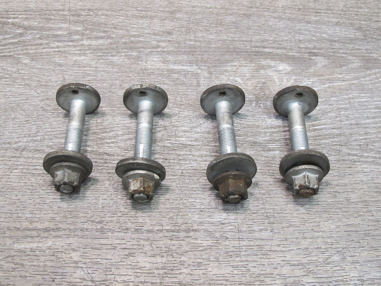 03-09 Nissan 350Z Z33 Rear Suspension Adjustment Eccentric Camber Bolt Set OEM