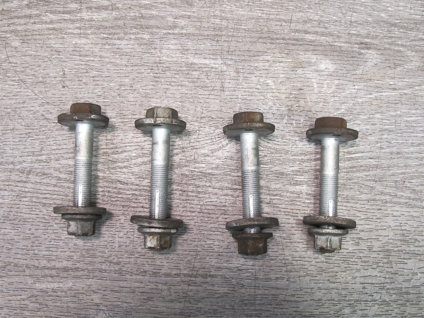 03-09 Nissan 350Z Z33 Rear Suspension Adjustment Eccentric Camber Bolt Set OEM