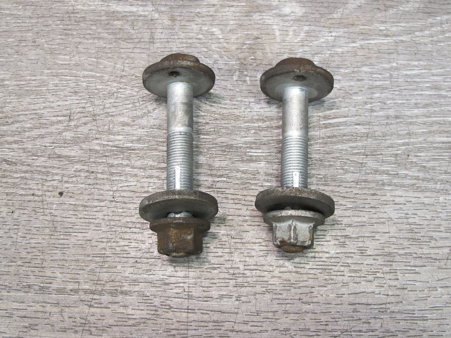 03-09 Nissan 350Z Z33 Rear Suspension Adjustment Eccentric Camber Bolt Set OEM