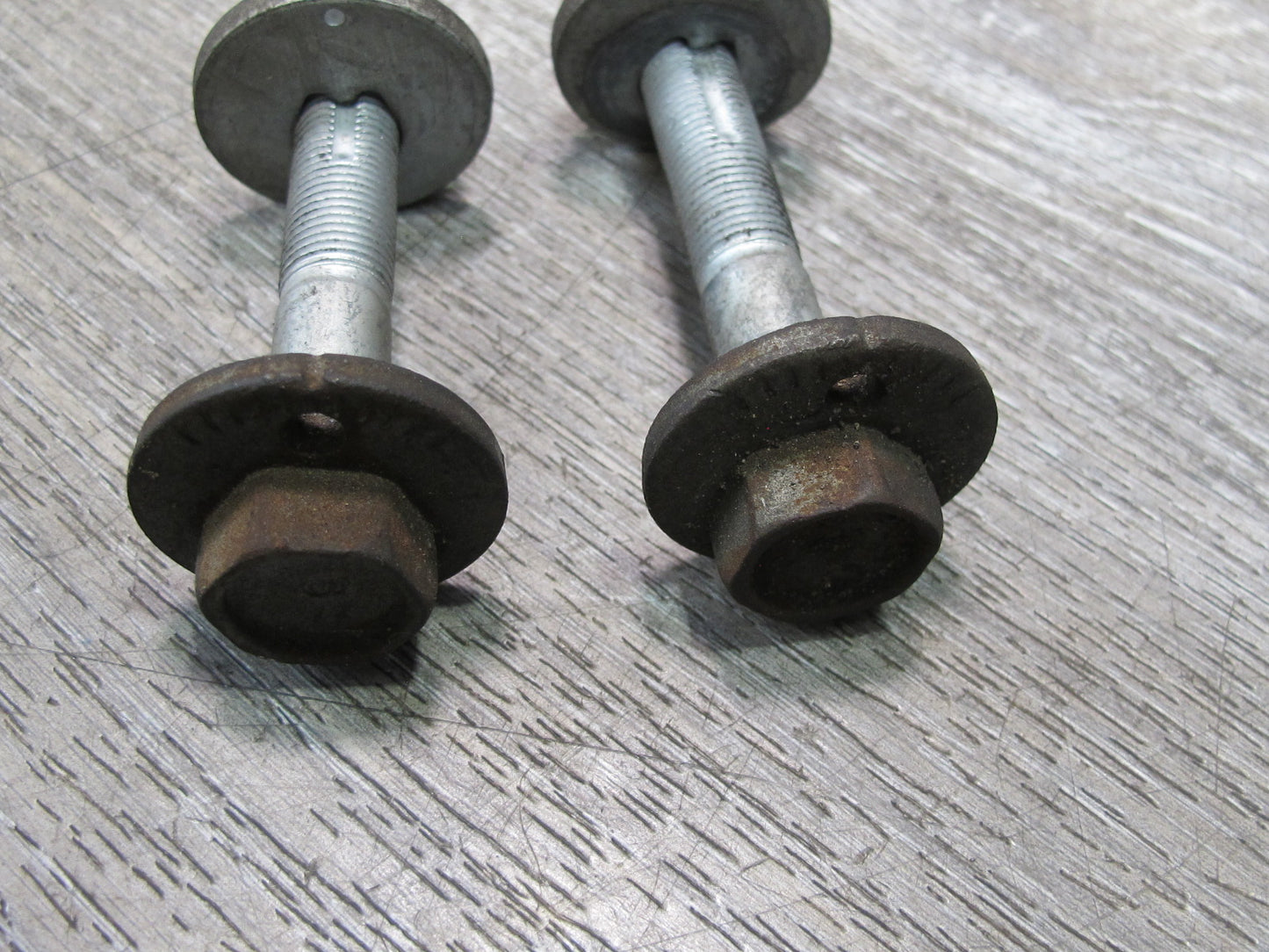 03-09 Nissan 350Z Z33 Rear Suspension Adjustment Eccentric Camber Bolt Set OEM