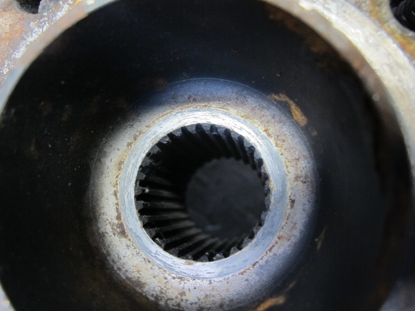 94-99 Mercedes W140 Rear Left Spindle Knuckle Wheel Hub Bearing OEM
