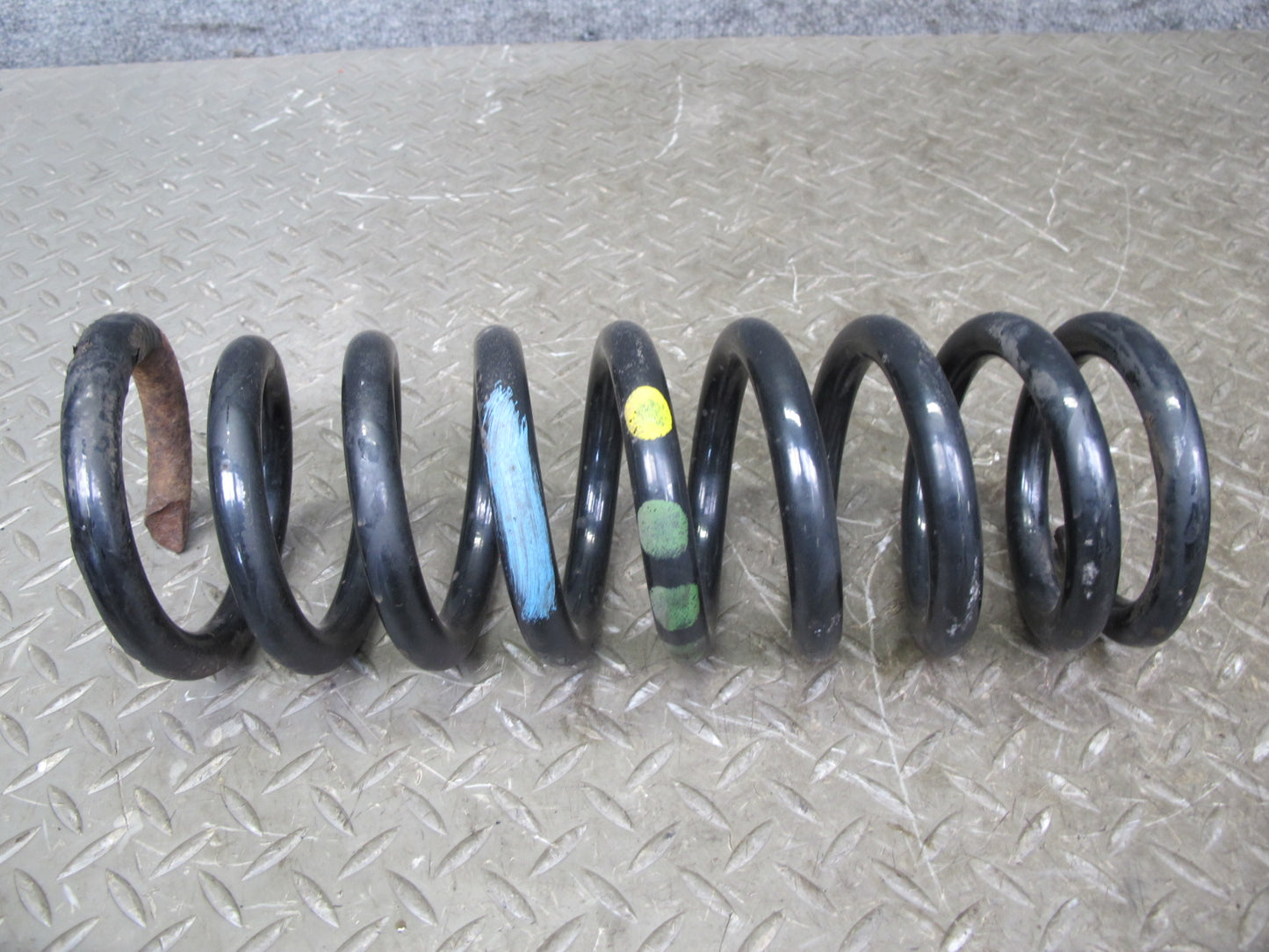 94-99 Mercedes W140 Sedan Set of 2 Rear Left & Right Suspension Coil Spring OEM
