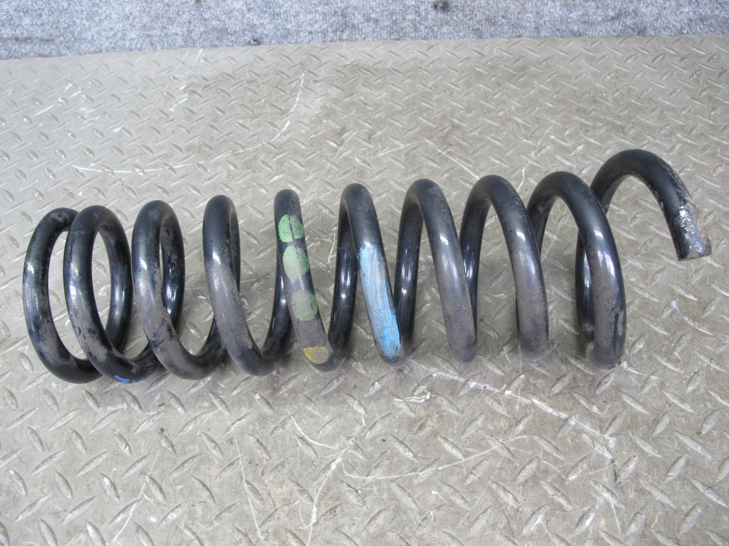 94-99 Mercedes W140 Sedan Set of 2 Rear Left & Right Suspension Coil Spring OEM