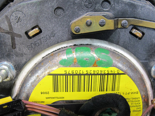 06-10 BMW E63 E64 FRONT LEFT DRIVER SIDE STEERING WHEEL SRS AIRBAG OEM