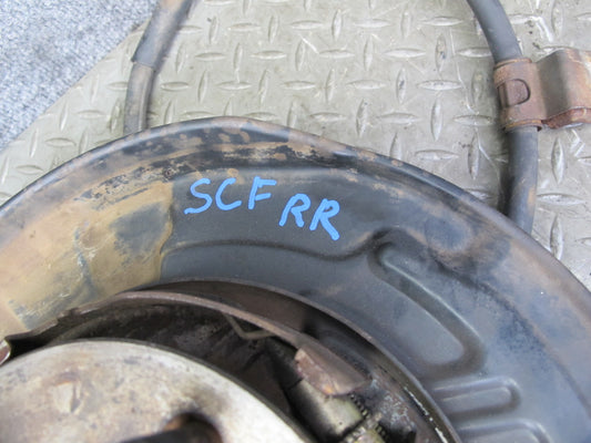 92-00 Lexus UZZ30L SC300 SC400 RWD Rear Right Spindle Knuckle Wheel Hub OEM