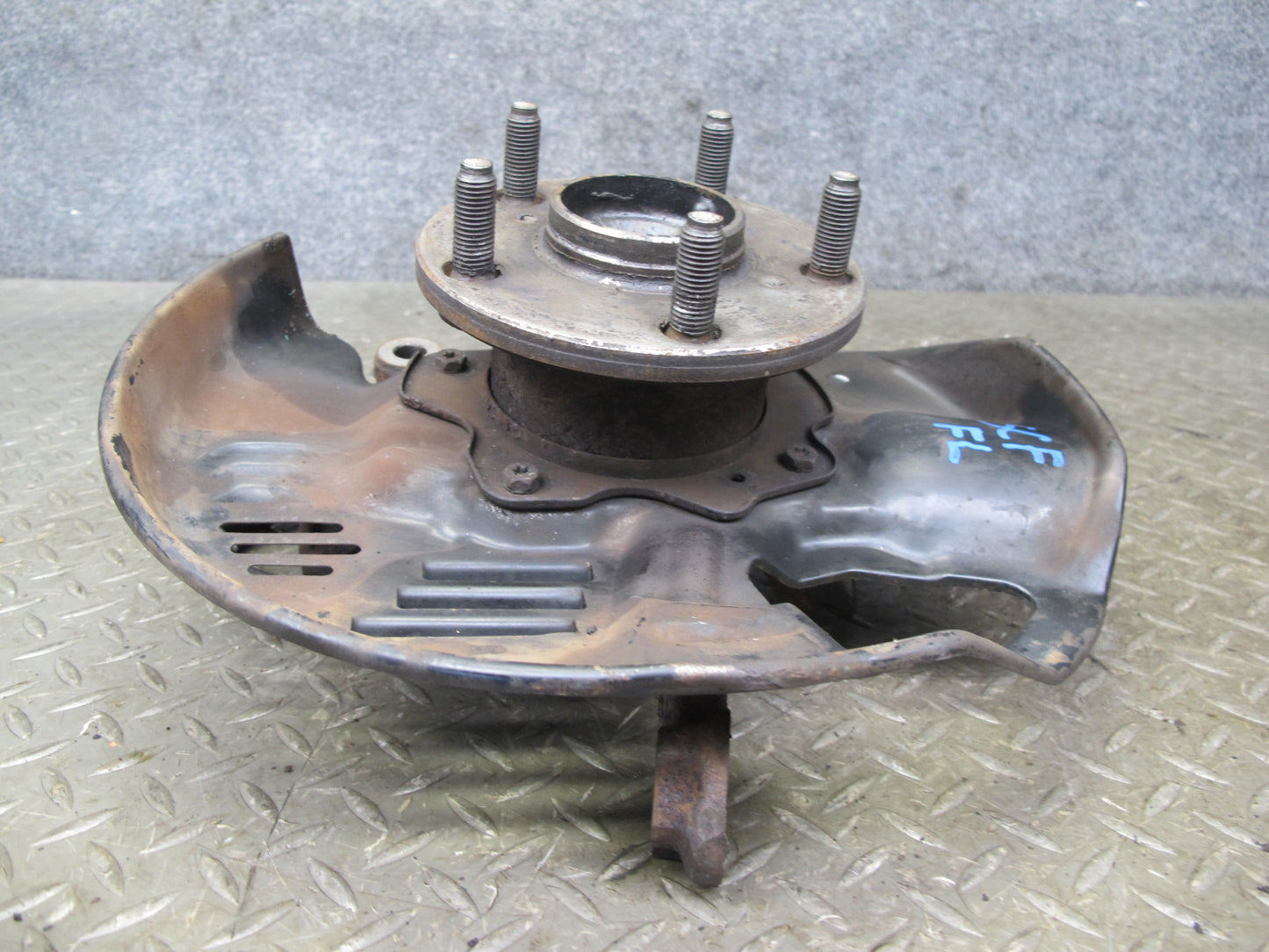 92-00 Lexus UZZ30L SC300 SC400 RWD Front Left Spindle Knuckle Wheel Hub OEM
