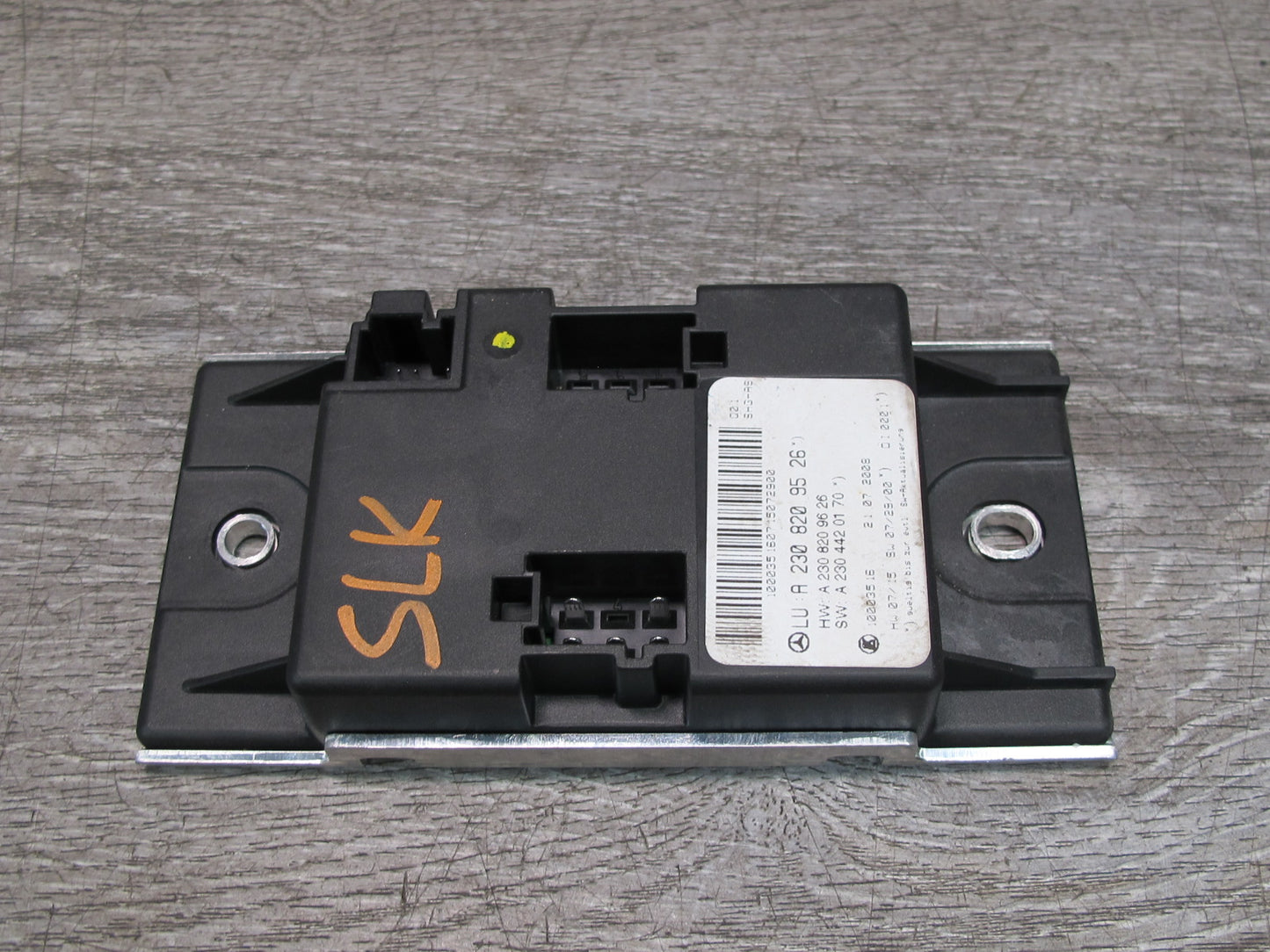 09-12 Mercedes R230 Sl-class Seat Airscarf Control Module Unit 2308209526 OEM