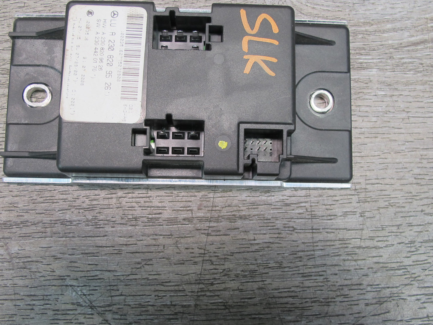 09-12 Mercedes R230 Sl-class Seat Airscarf Control Module Unit 2308209526 OEM
